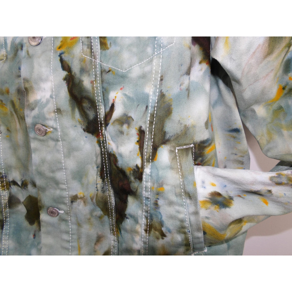 XTRA LARGE Unique and Stylish Upcycled Hand-Dyed - Picture 11 of 12